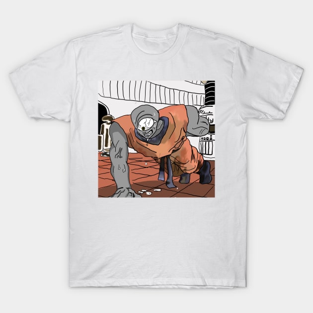 Cyclop push up T-Shirt by Damsos_store